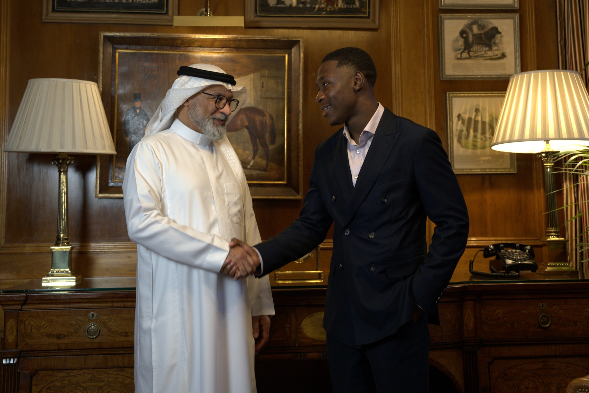 A Wilton partner with a Gulf principal.